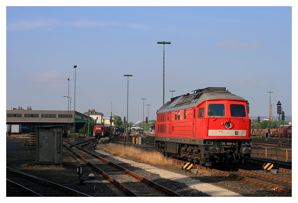 232 359-0 abgestellt in Marktredwitz am 20.07.2013