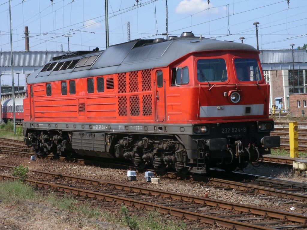 232 524 konnte man,am 12.Juni 2011,in Berlin Lichtenberg antreffen. 