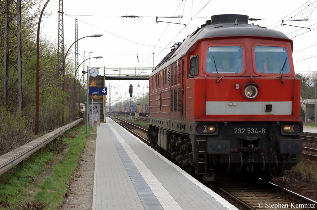 232 534-8 als Lz in Priort. 07.04.2011