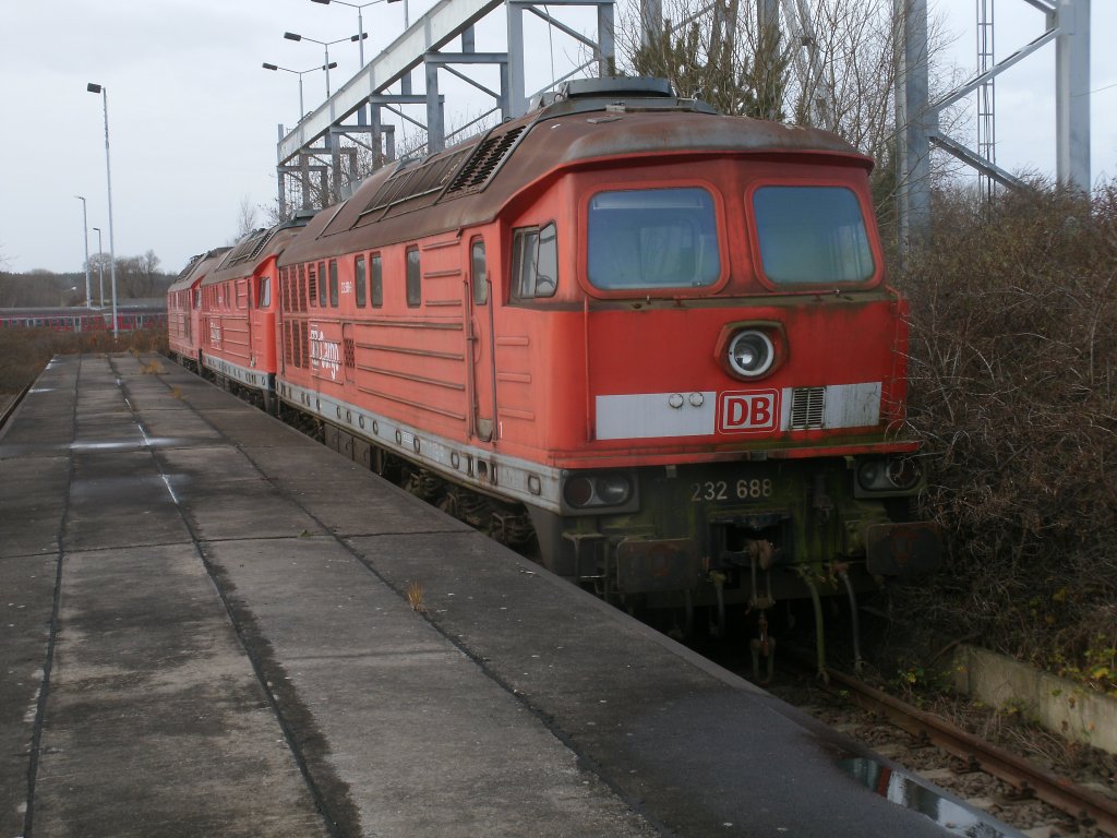 232 688,am 26.November 2011,in Mukran.