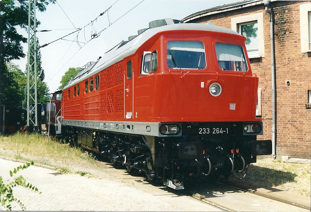 233 264 verlsst am das Aw Cottbus zur Probefahrt.