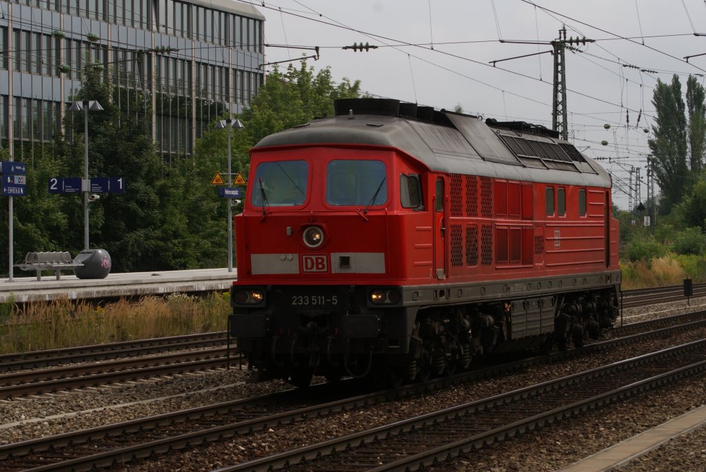 233 511-5 als Lz in Mnchen Heimeranplatz am 14.08.2010