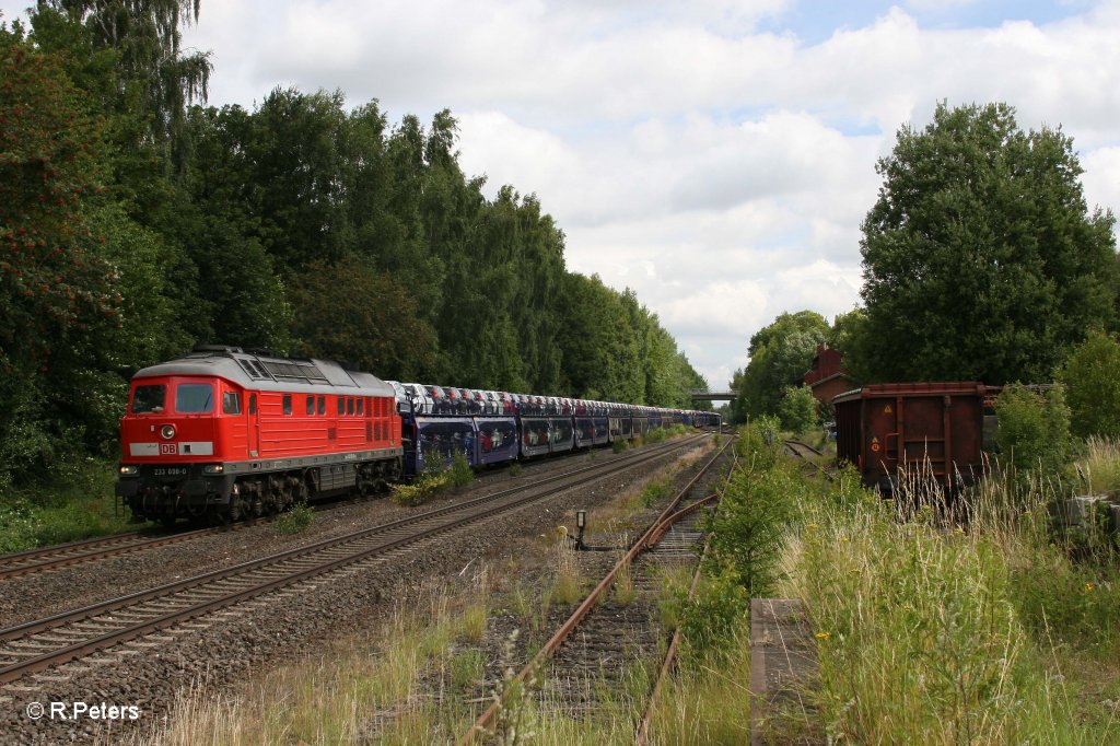 233 698-0 mit 47290 in Waldershof. 24.07.11