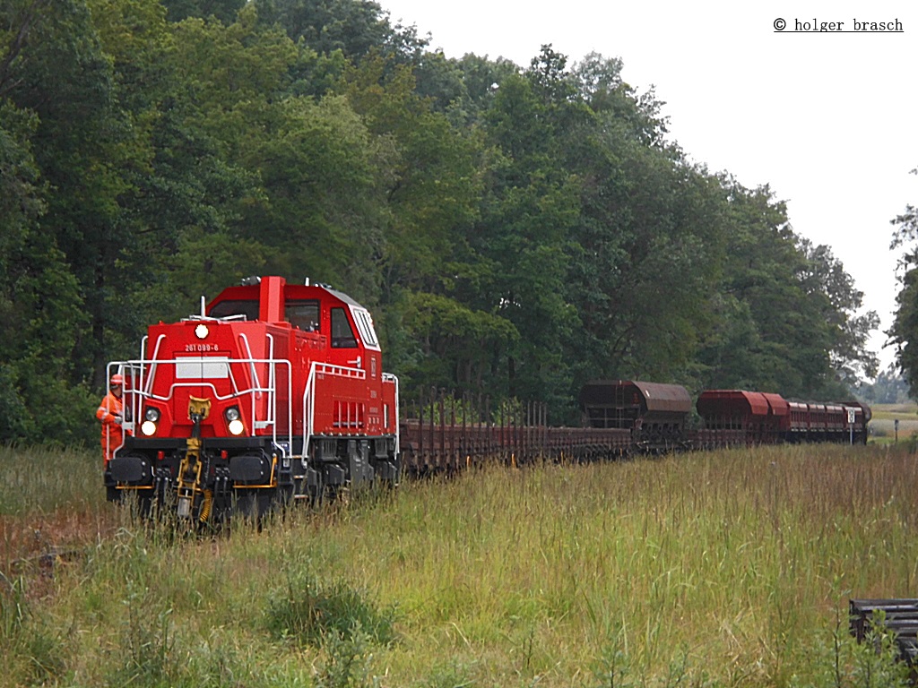 261 038-6 fuhr am 28.06.13 zum bhf glinde