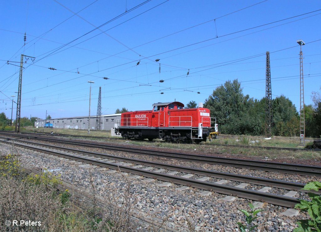 294 695-2 verlsst Regensburg Ost in Richtung Schwandorf. 09.09.09