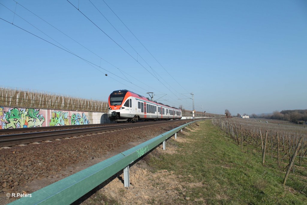 410 als SE25072 Wiesbaden - Kaub bei Hattenheim am Rhein. 05.03.13