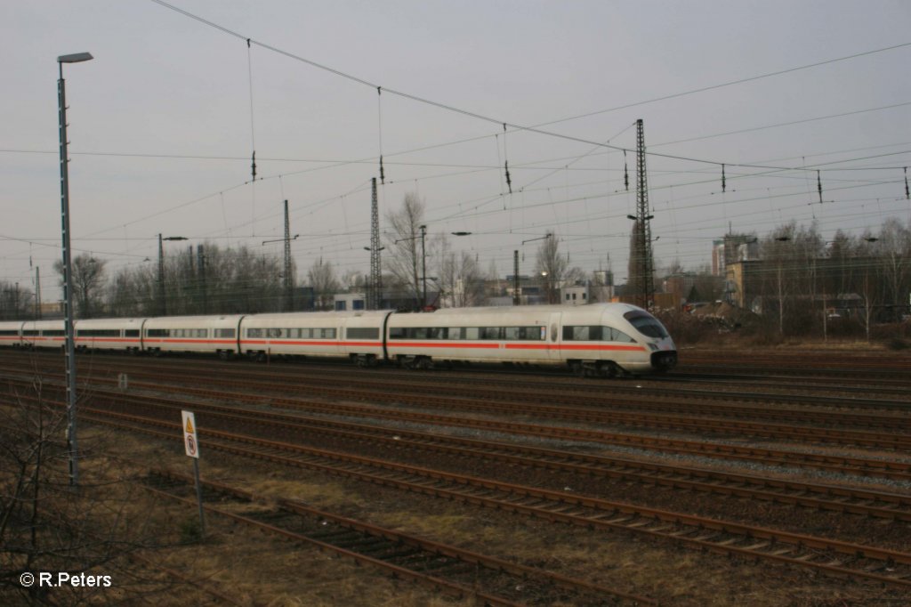 411 017  Erlangen  in Leipzig Schnefeld. 12.03.11