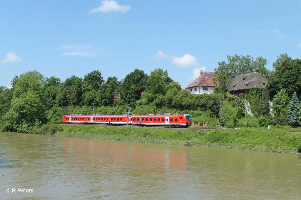 440 012-3 als RB 59244 Freising - Landshut bei Volkmannsdorf. 08.06.13