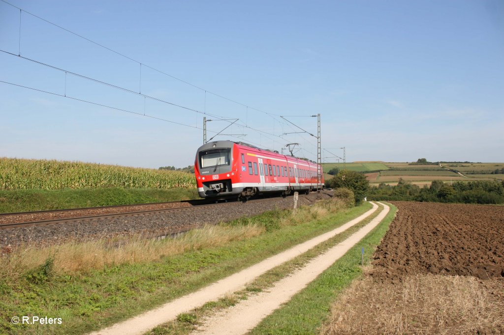 440 815-9 als RB58112 Treuchtlingen - Wrzburg HBF bei Treuchtlingen. 16.09.11