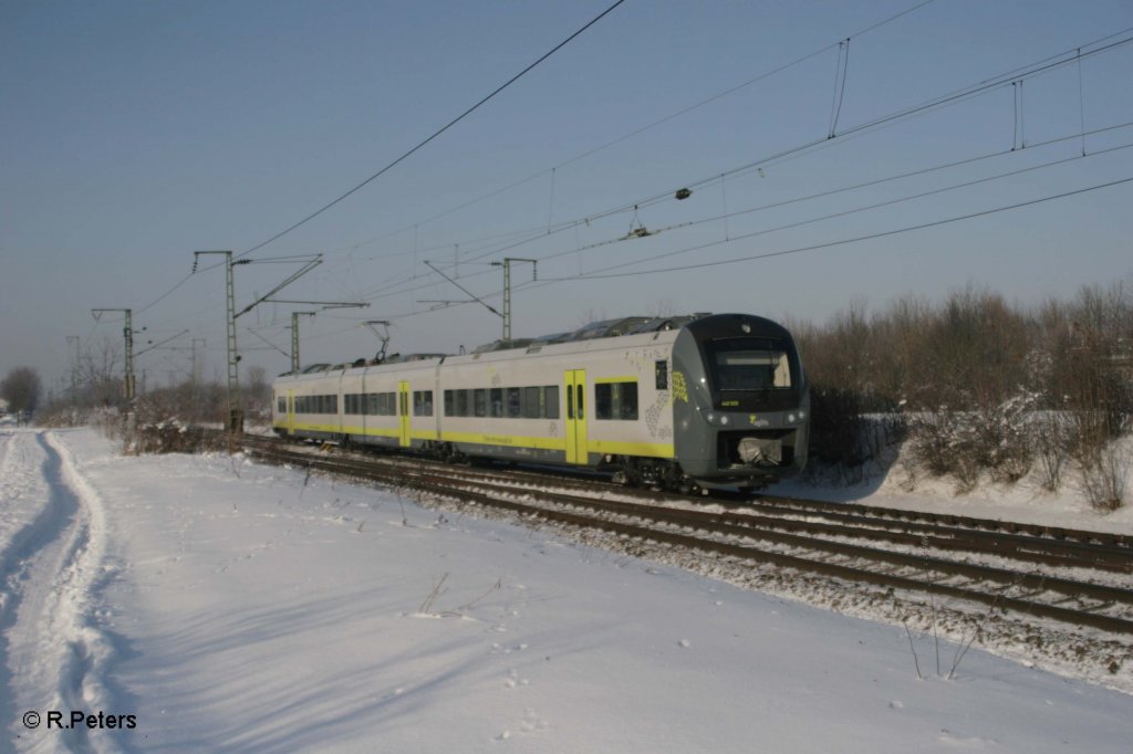 440 908 als AG84416 Neumarkt/Oberpfalz in Obertraubling. 30.12.10