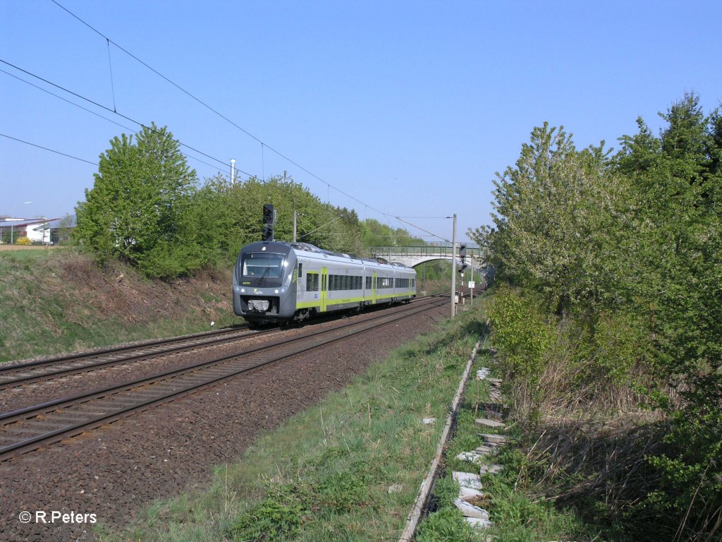 440 910 als AG84311 Ingolstadt – Eggmhl bei Alteglofsheim. 21.04.11

