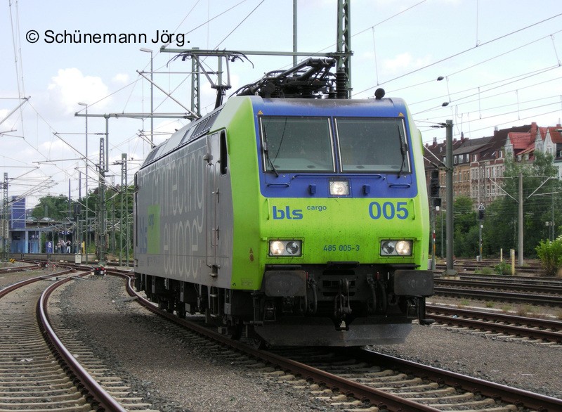 485 005-3 Media Markt Sternfahrt nach Hannover Abstellung Hannover 30.05.2009