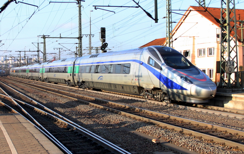 610 111 SBB Trenitalia am 28.01.11 in Fulda