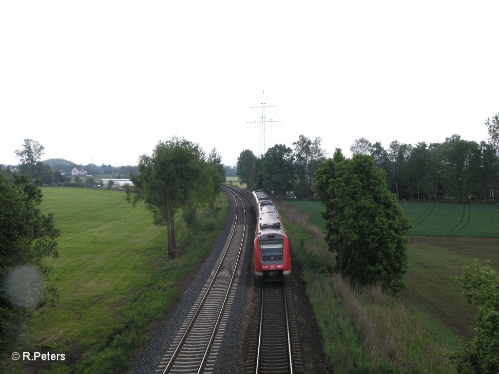 612 488-7 mit einem Umleiter RE nach Regensburg. 26.04.10