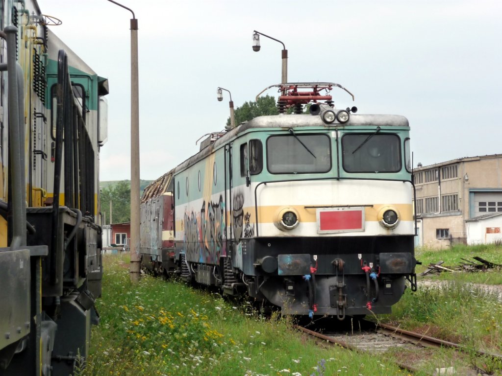 Am 22.08.2011 wird die KEG 7001 nach Rostock �berf�hrt, um dann mit der F�hre nach Schweden verschifft zu werden. Am 16.08.2011 genie�t sie noch ihre letzten Tage in Karsdorf. (Foto: Klaus Pollm�cher) 