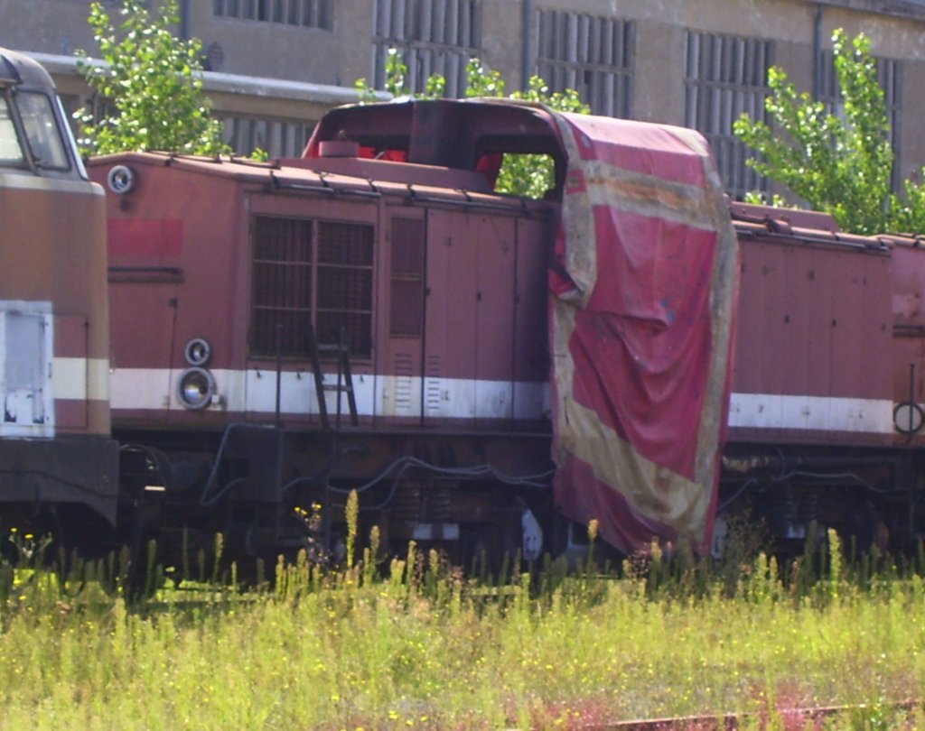ARCO 1005 (ex DB 201 619-4) am Zementwerk Karsdorf; 18.08.2007