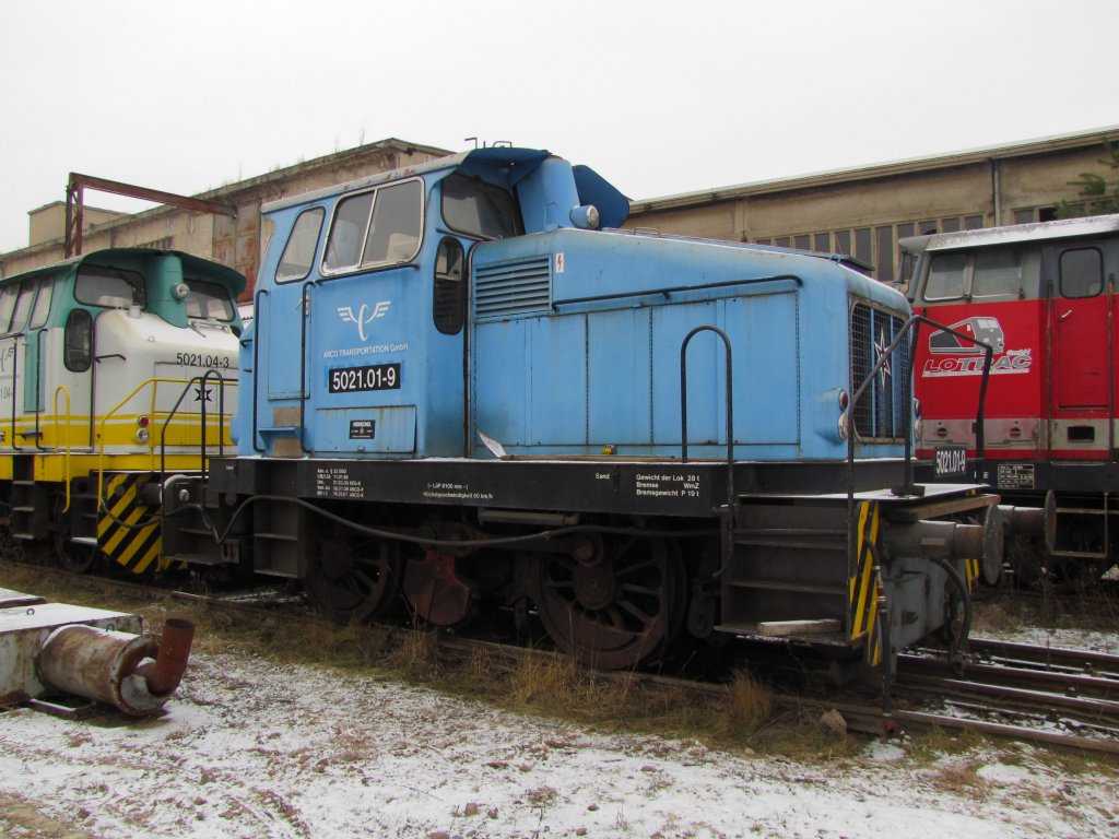 ARCO 5021.01-9 am Zementwerk Karsdorf; 19.02.2011