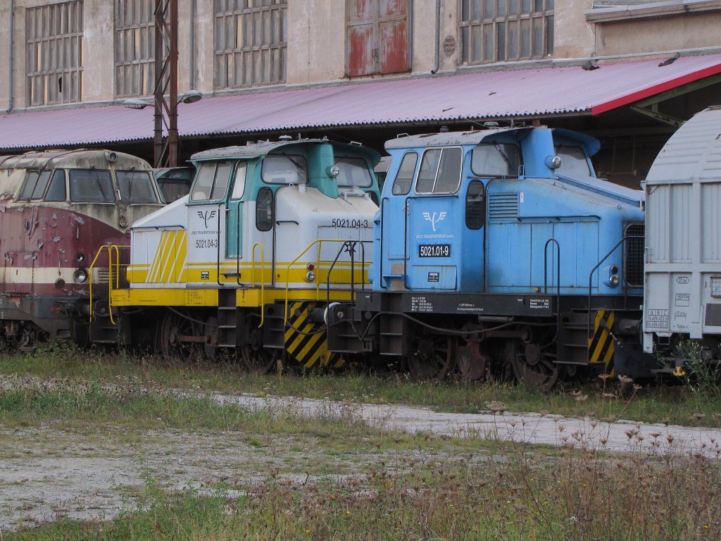 ARCO 5021.04-3 + 5021.01-9, bei Arco in Karsdorf; 24.10.2010