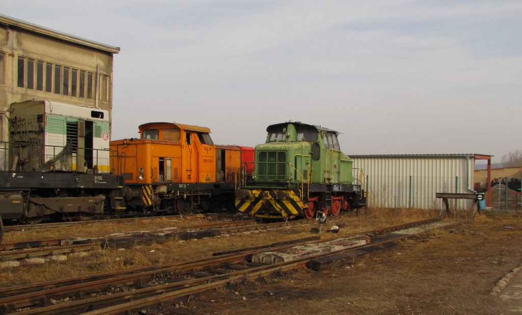 ARCO 5061.04-9 + Henschel 26563 in Karsdorf; 12.03.2011