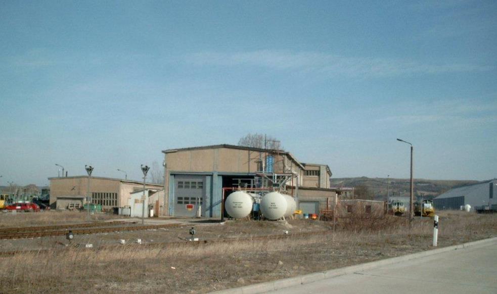 Arco Werkshalle am Zementwerk Karsdorf; 2007 (Foto: Dieter Bauer)