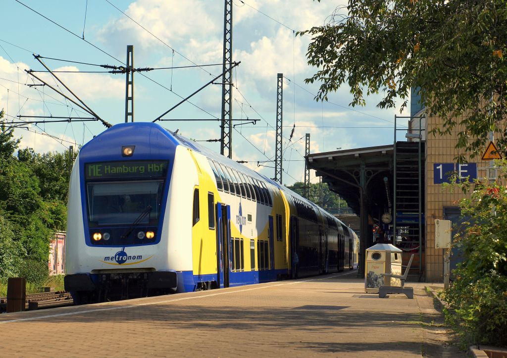 Aufgrund einer Streckensperrung war die Strecke HH-Harburg-HH Hbf am Nachmittag des 5.9 gesperrt. Beim herumlaufen auf dem Bahnsteig entstand dann dieses Foto.