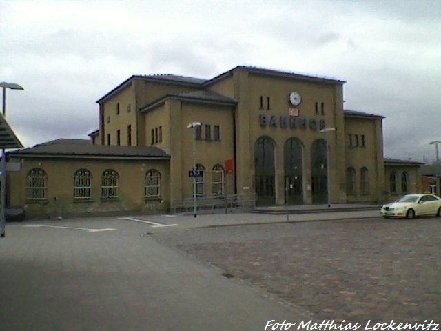 Bahnhof Pasewalk am 13.4.13