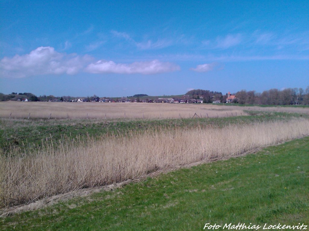 Blick auf Middelhagen am 1.5.13