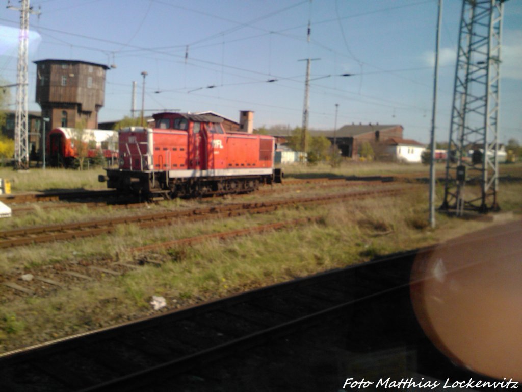 BR 345 der WFL in Pasewalk abgestellt am 4.5.13