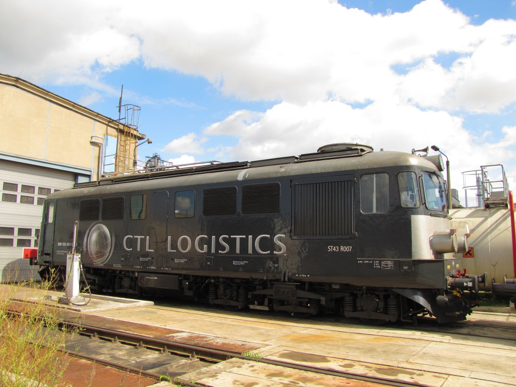 CTL ST43 R007 (92 80 1252 021-1 D-CTL) am 08.09.2012 bei der Wochenendruhe in Karsdorf.