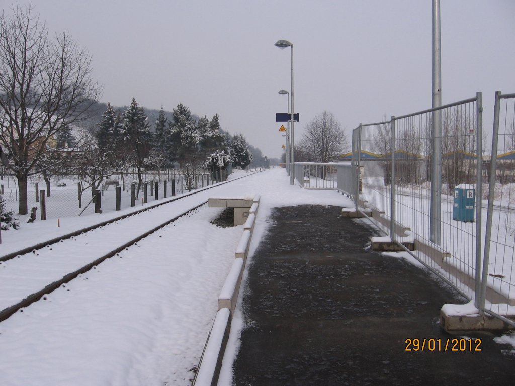 Der neue Hp Ro�bach vor der Inbetriebnahme; 29.01.2012 (Foto: Hans Grau)