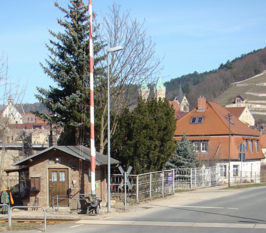 Der Posten 3 in Freyburg am 18.03.2009. (Foto: G�nther G�bel)