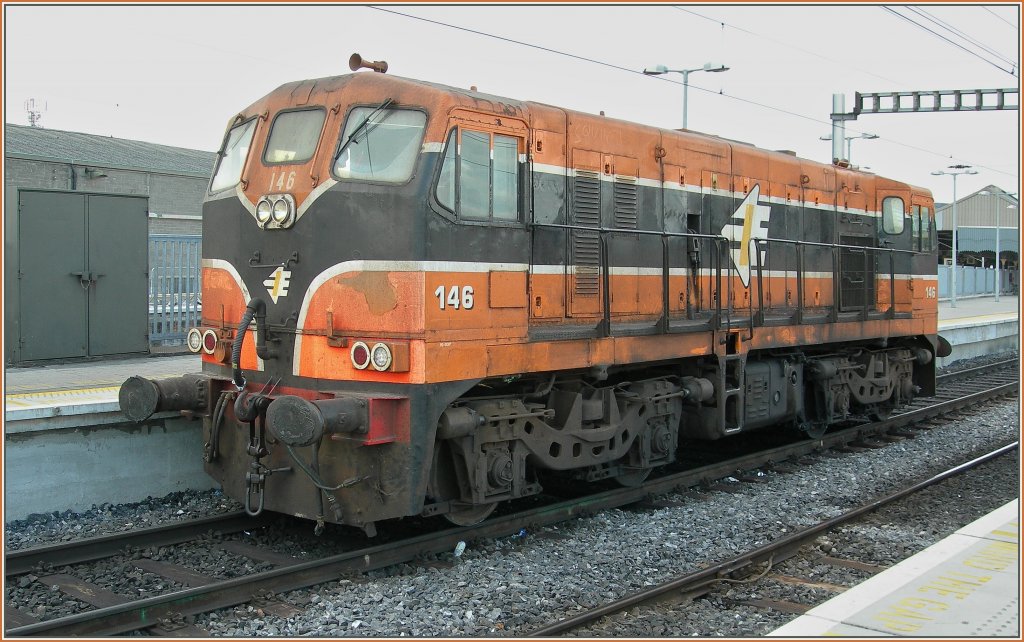 Die 146 in Dublin Connolly am 18. Sept. 2007.