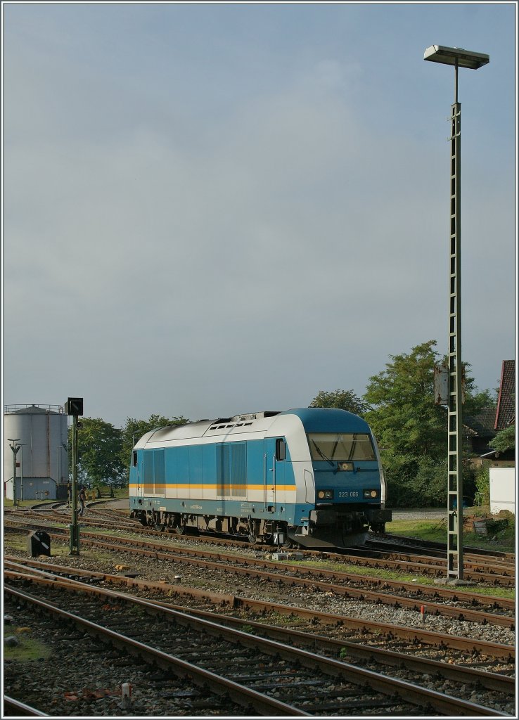 Die Alex 223 066 in Lindau.
22.09.2011