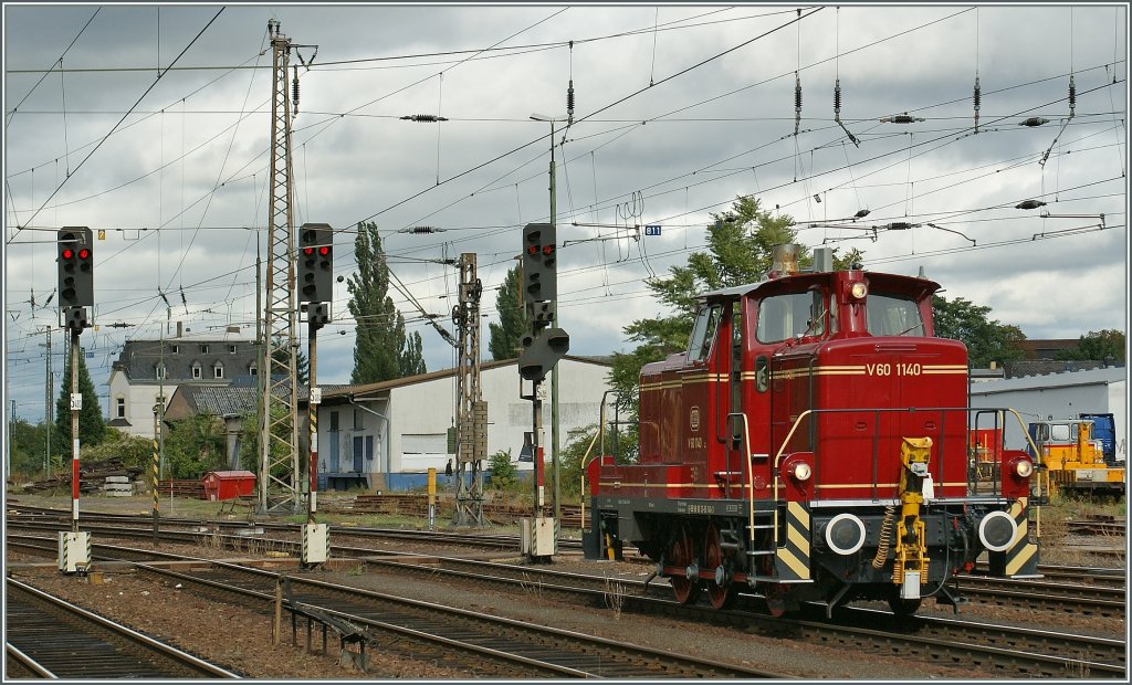 Die VEB V60 1140 in Trier.
25. Sept. 2012