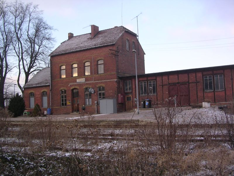 EG Bahnhof St��en Winter 2006