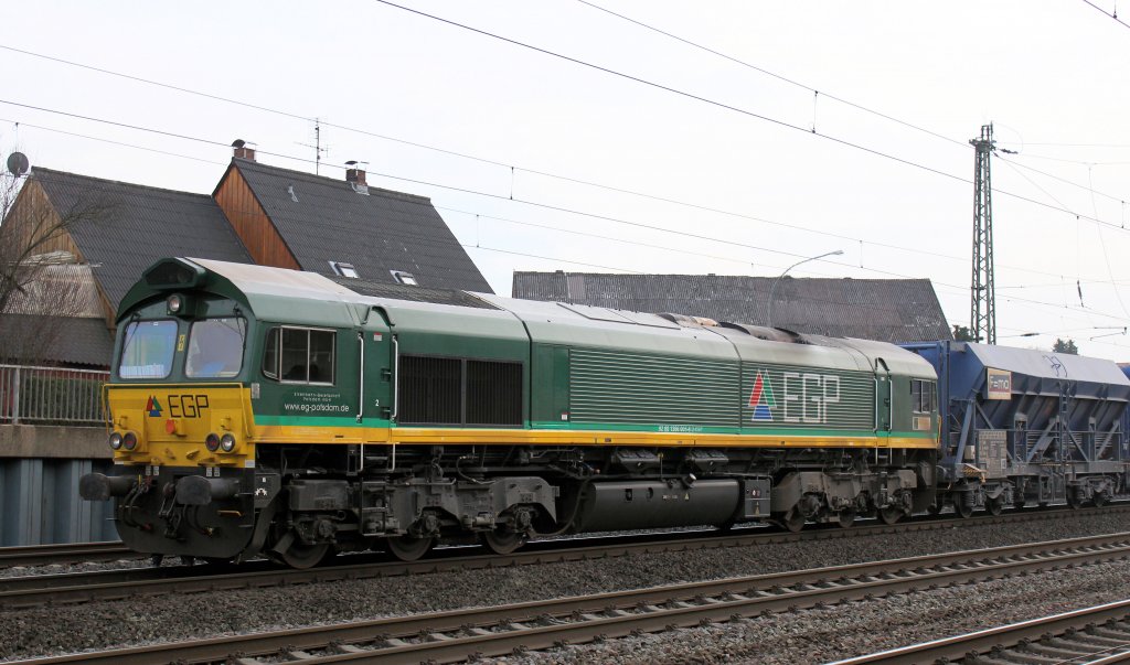 EGP - Power!!! NVR-Nr. 92 80 1266 005-8 D-EGP muss im Bf Tostedt auf zwei Überholungen warten. Datum 26.03.2012