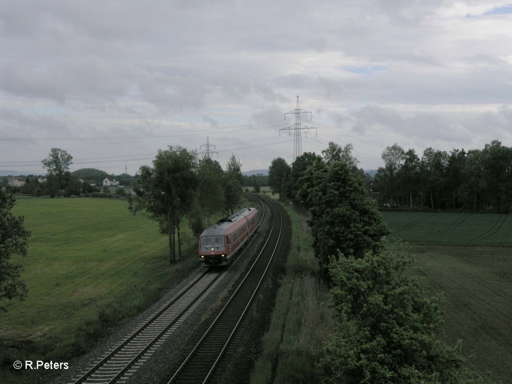 Ein 610er als RE nach Nrnberg bei Richt. 26.05.10