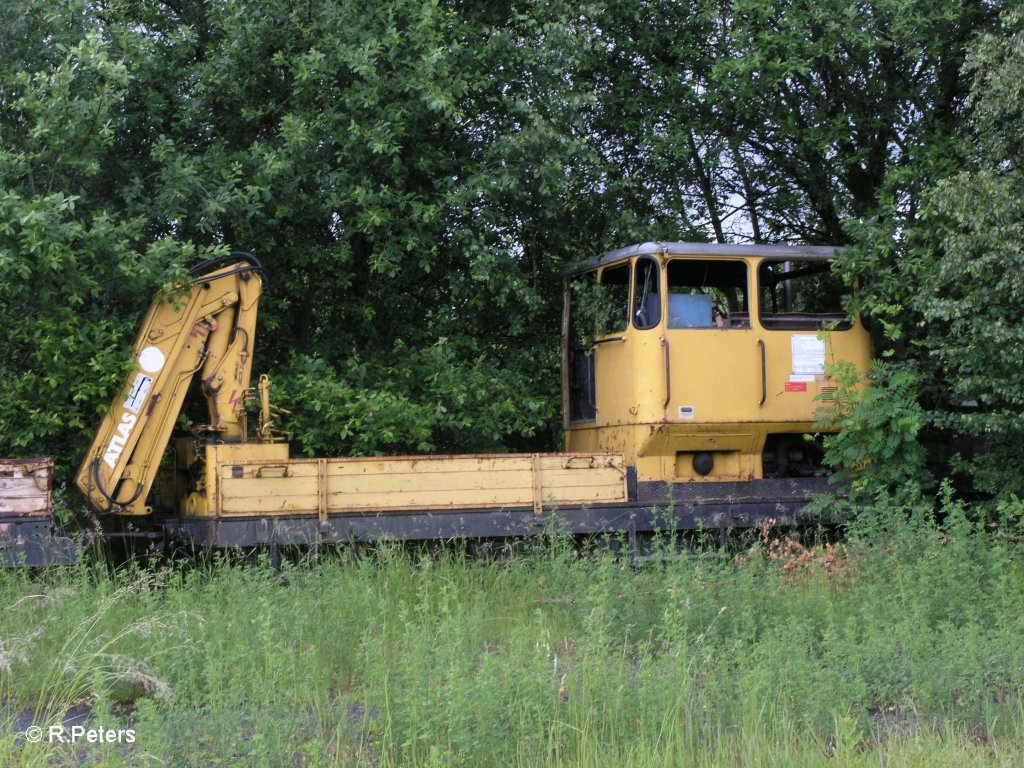 Ein alter SLK steht in Marktredwitz abgestellt. 11.06.09