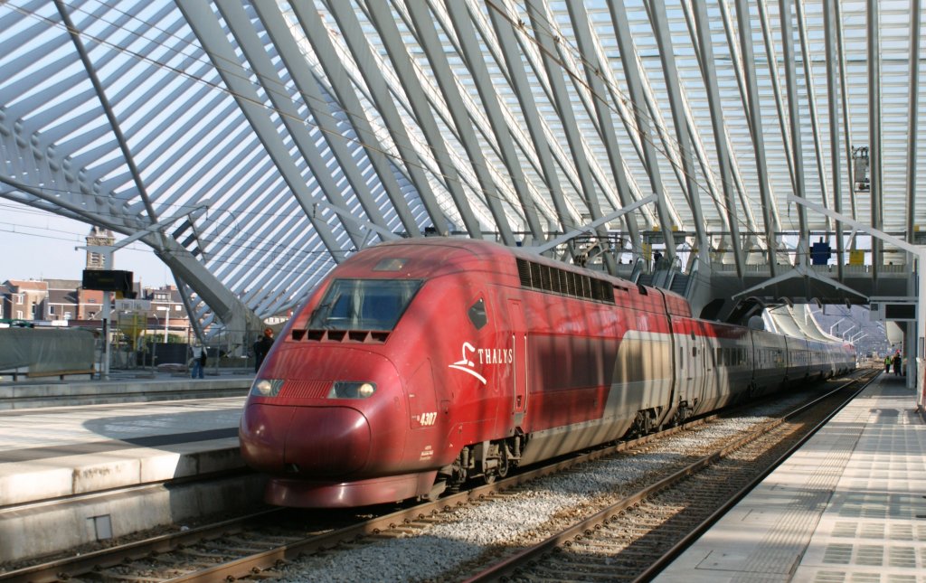 Ein Thalys in Liege.
30.03.2009