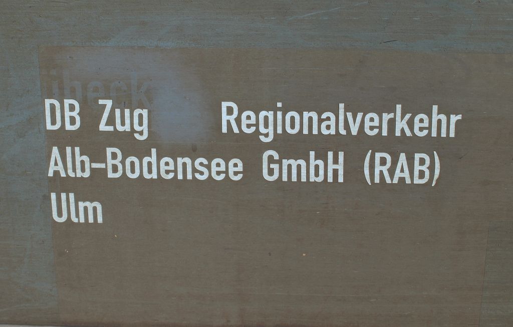 Eine ehemals Lbecker Maschine nun gehrt sie der RAB aus Ulm. Immenstadt 31.7.11