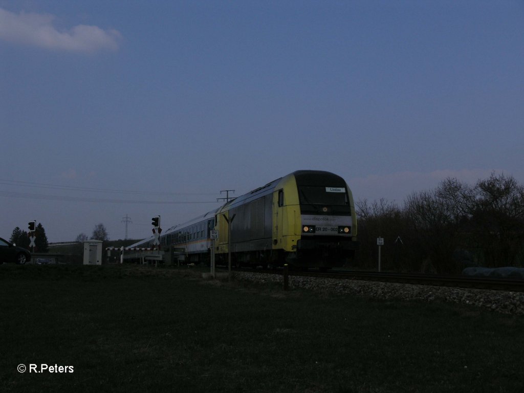 ER20 002 zieht ein Alex nach Immenstadt. 17.04.10