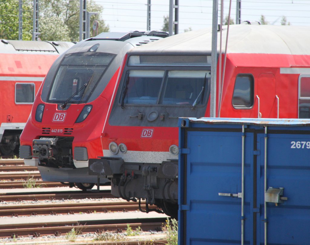 es gab auch wieder ein Angst-Hamster im BW Rostock Hbf.01.06.2012