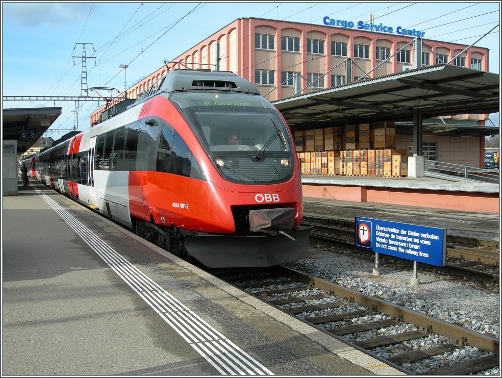 ET 4024 001-2 in St.Margrehten.
18. Jan. 2008