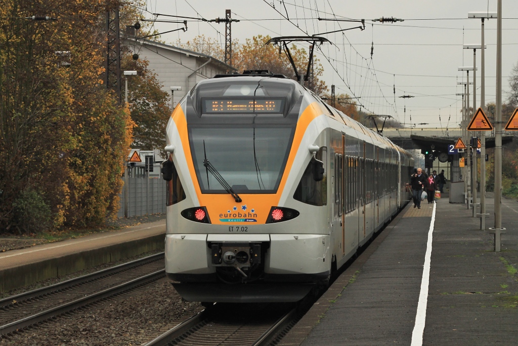 ET 7.02 der Eurobahn am 06.11.10 in Kamen