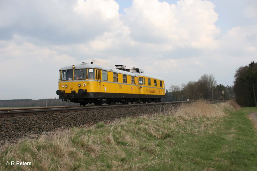 Gleismesszug bei Oberteich. 19.04.12