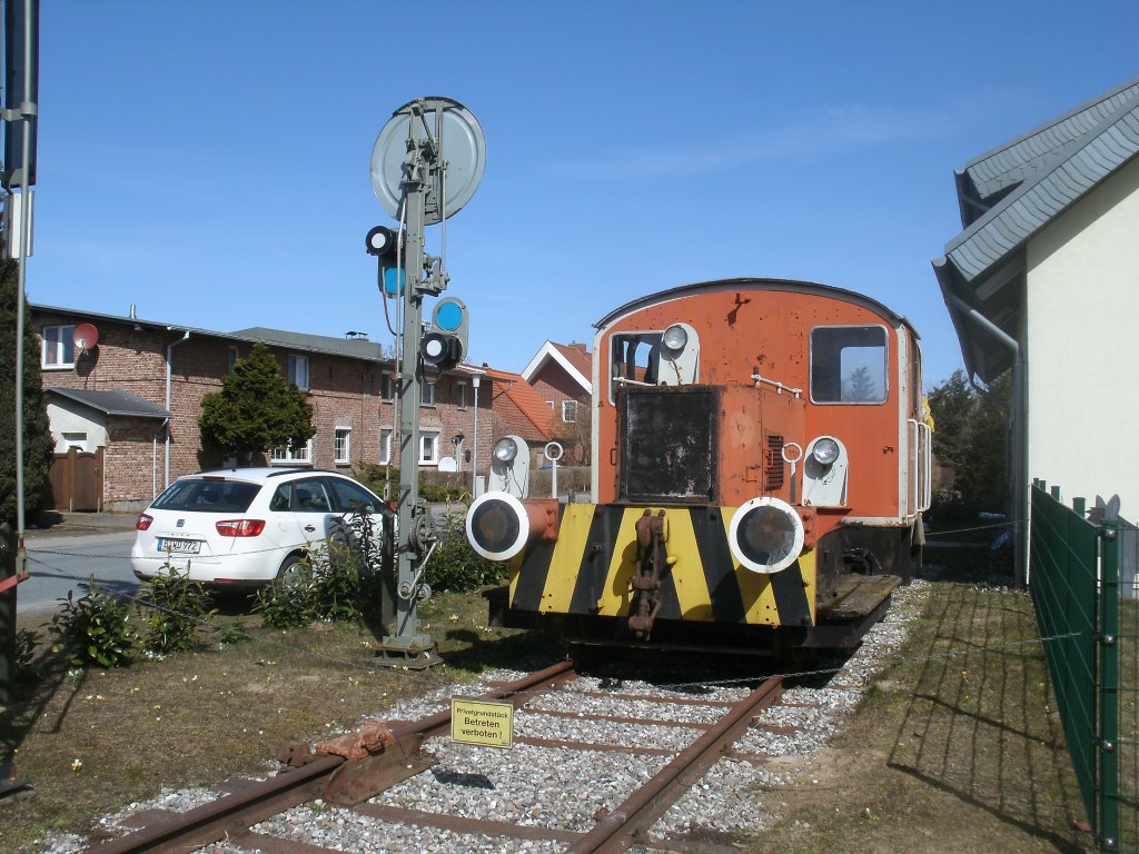 In Mlschow(Usedom)steht diese K 0247.Aufgenommen am 06.April 2013.