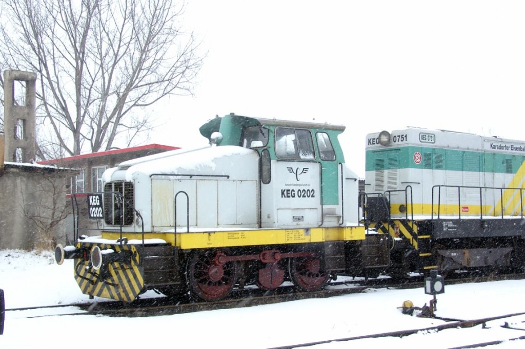 KEG 0202 in Karsdorf; 10.03.2004 (Foto: Ralph Mildner)