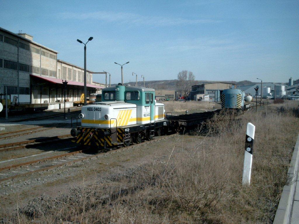 KEG 0403 bei Arco in Karsdorf; 2007 (Foto: Dieter Bauer)