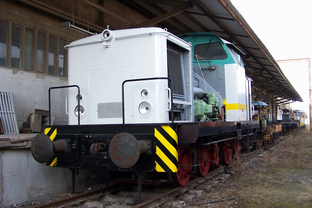 KEG 0608 am Zementwerk Karsdorf; 22.03.2005 (Foto: Privat)