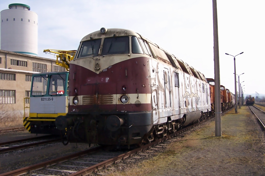 KEG 2001 am Zementwerk Karsdorf; 22.03.2005 (Foto: Privat)